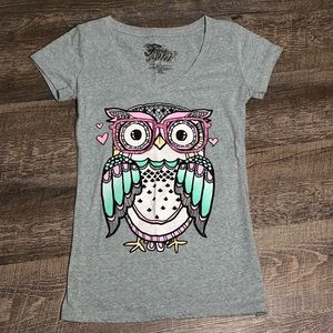 Fifth Sun Juniors Owl Top